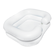 Bac à shampoing gonflable avec douchette et pompe