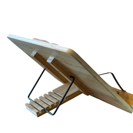 Support de lecture ergonomique inclinable