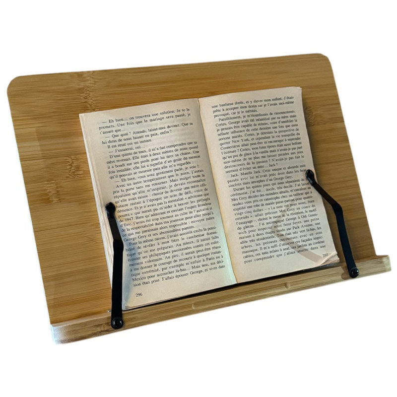 Support de lecture ergonomique inclinable - 32,5 cm