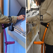 Canne anglaise INDESmed en aluminium