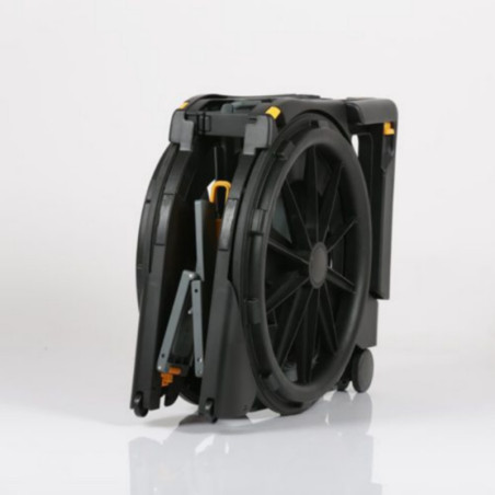 Fauteuil roulant de WC pliant Wheelable - Reconditionné