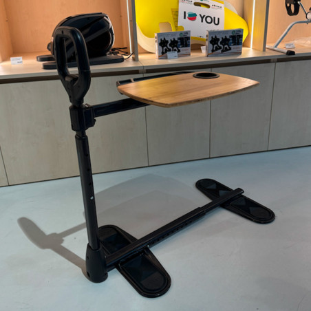 Table d'appoint avec poignée d'appui réglable en hauteur - Reconditionné