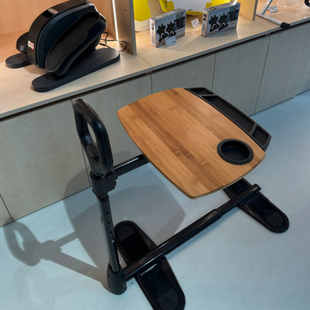 Table d'appoint avec poignée d'appui réglable en hauteur - Reconditionné