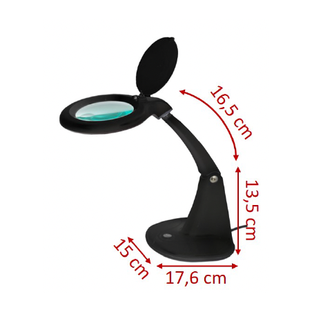 Lampe loupe de bureau