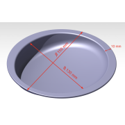 Petite assiette à rebord Manoy