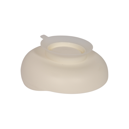 Assiette à rebord sur ventouse