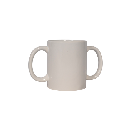 Tasse en céramique avec deux anses