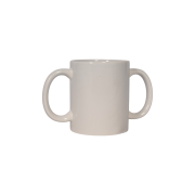 Tasse en céramique avec deux anses