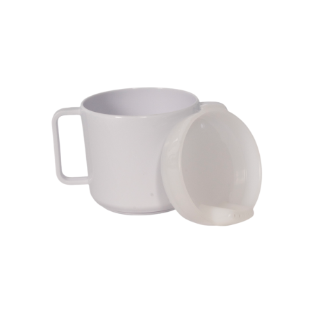 Gobelet double anse avec bec verseur