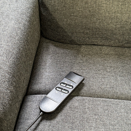 Fauteuil releveur électrique tissu 2 moteurs Camélia - reconditionné
