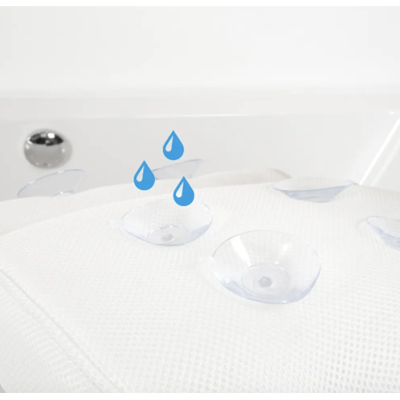 Repose-tête de relaxation pour le bain