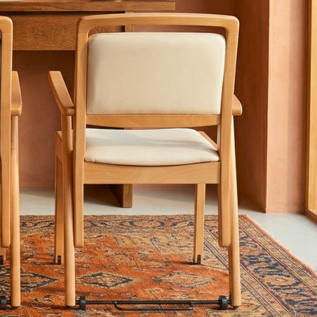 La chaise bridge avec roulette de déplacement Nestor