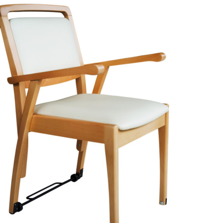 La chaise bridge avec roulette de déplacement Nestor