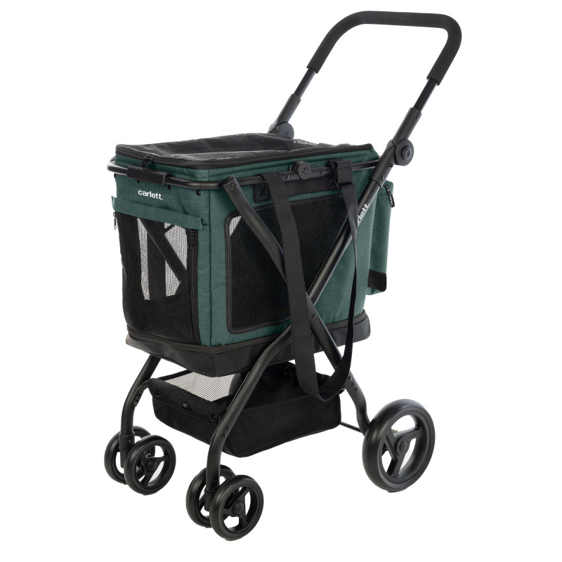 CHARIOT de course CUB P spécial animaux de compagnie - Vert - 57 cm