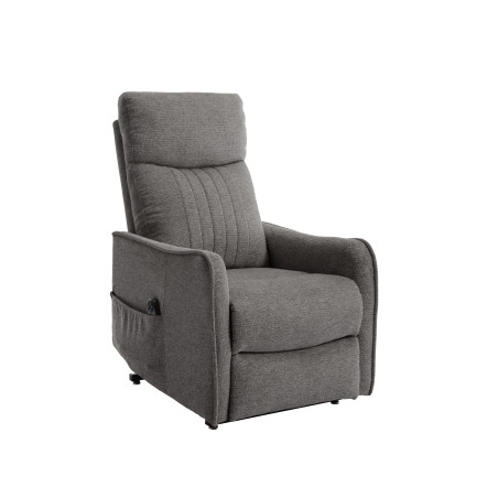 Fauteuil releveur 2 moteurs tissu Sacha