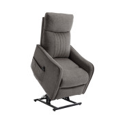 Fauteuil releveur 2 moteurs tissu Sacha