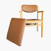 Fauteuil garde-robe en bois Warwick