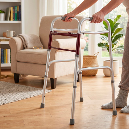 Déambulateur & cadre de marche pliant Fortissimo