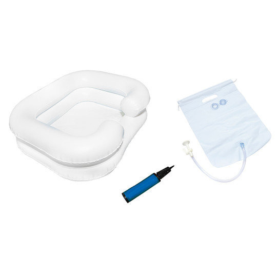 Bac à shampoing gonflable