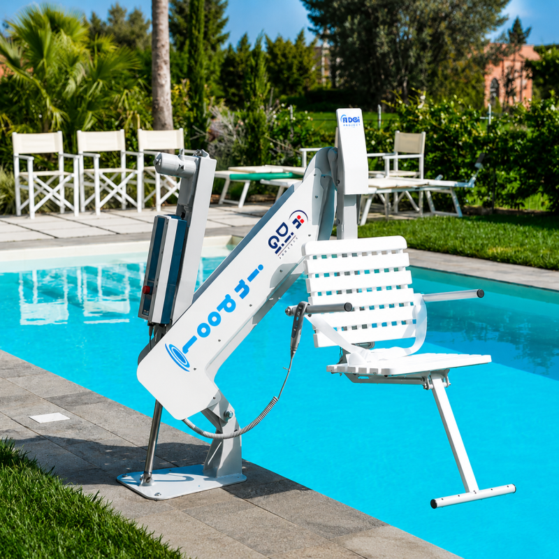 Elévateur de piscine sur pied fixe InPool