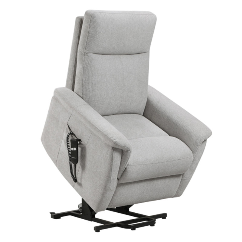 Fauteuil releveur 1 moteur dos au mur - latte - 95 cm - 163 cm