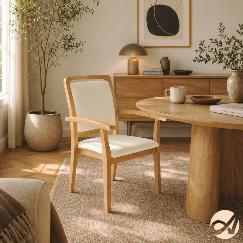 La chaise bridge APLOS - Beige - 54,5 cm