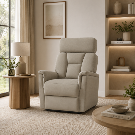 Fauteuil releveur 5 moteurs XXL Hercule