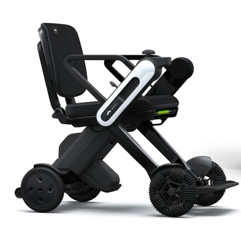 Fauteuil roulant électrique pliant en carbone Whill modèle C Lite - 81,1 cm