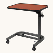 Table de lit sur roulettes
