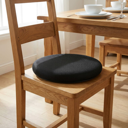 Coussin rotatif 360° mousse à mémoire de forme et gel