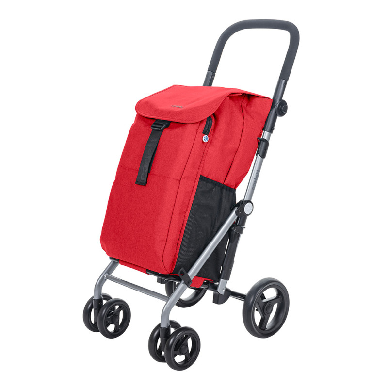 Chariot de courses LETT 435 - Rouge - 25 kg