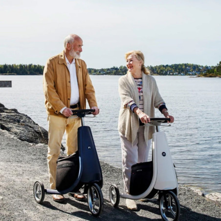Déambulateur 3 roues pliable avec siège MOVU