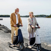 Déambulateur 3 roues pliable avec siège MOVU