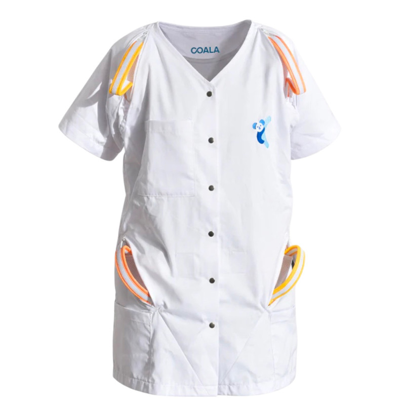 Blouse de manutention des patients Coala Home - Taille : T2 - Blanc - T2