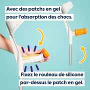 Lot de 2 housses aimantées pour poignées de béquille MySleeve