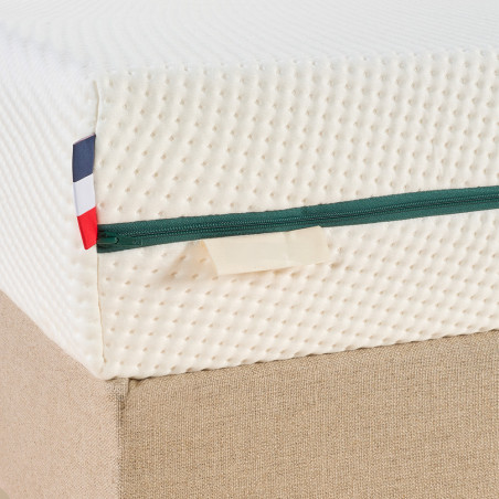 Matelas confort mousse et latex naturel