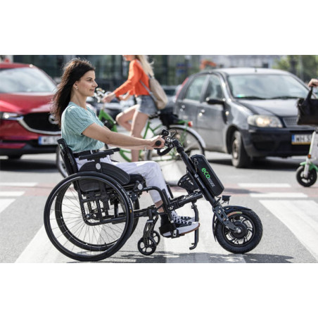 Roue motorisée pour fauteuil roulant manuel ECOASSIST - REHASENSE