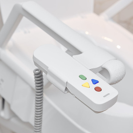 Réhausseur de toilettes releveur sur batterie E-TSE