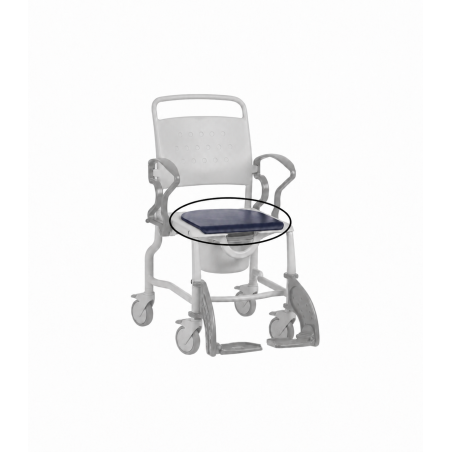 Assise souple pour chaise de douche Rotterdam