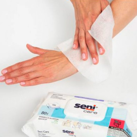 Lingettes nettoyantes hypoallergenique (x80) SENI