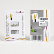 Kit aiguilles à coudre facilement enfilables