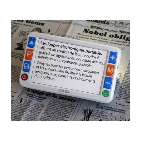 Loupe électronique portable Claudia HD 8 méga pixel