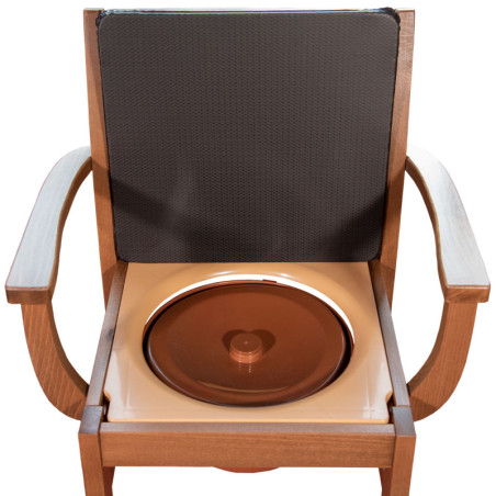 Chaise percée en bois Nordencare - Reconditionné