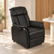 Fauteuil releveur électrique Cuir 2 moteurs Alphonse