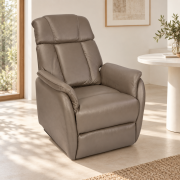 Fauteuil releveur électrique Cuir 2 moteurs Alphonse