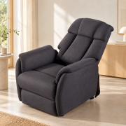 Fauteuil releveur électrique 2 moteurs tissu Alphonse