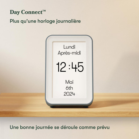 Horloge Alzheimer jour, date et heure - Day Connect