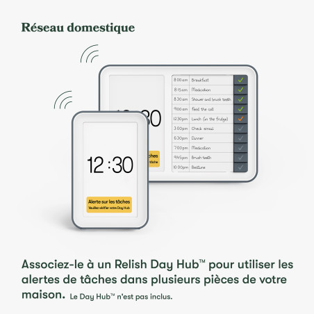 Horloge Alzheimer jour, date et heure - Day Connect