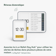 Horloge Alzheimer jour, date et heure - Day Connect