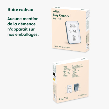 Horloge Alzheimer jour, date et heure - Day Connect